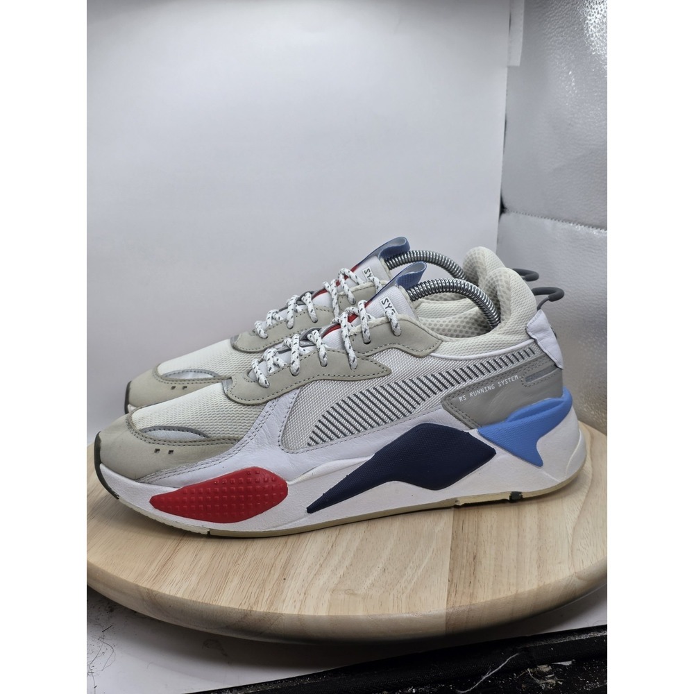 Men's Size 10 - BMW Puma RS-X Motorsport Running System Sneakers White Multi